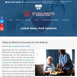 Ways to Boost Immunity for the Elderly