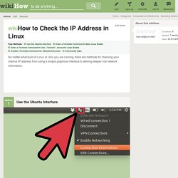 4 Ways to Check the IP Address in Linux