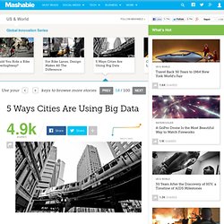How Cities Are Using Big Data in Big Ways