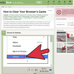 How to Clear Your Browser's Cache (with screenshots)