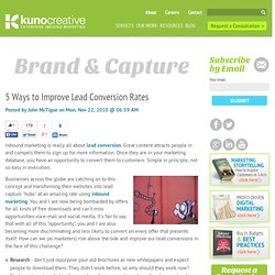 5 Ways to Improve Lead Conversion Rates