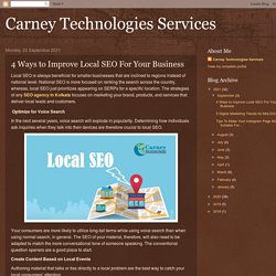 4 Ways to Improve Local SEO For Your Business