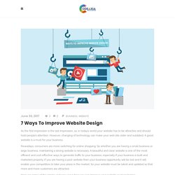 7 Ways to Improve Website Design