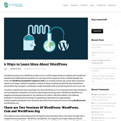 6 Ways to Learn More About WordPress