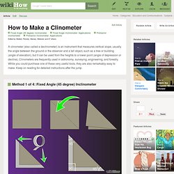 How to Make a Clinometer