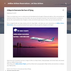 4 Ways to Overcome the Fear of Flying