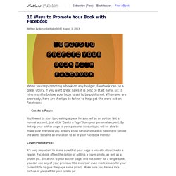 » 10 Ways to Promote Your Book with Facebook