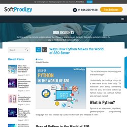 Ways How Python Makes the World of SEO Better