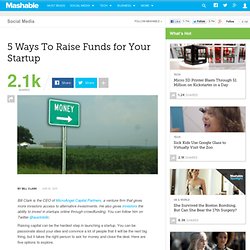 5 Ways To Raise Funds for Your Startup