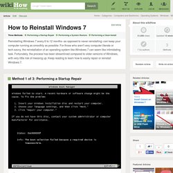 3 Ways to Reinstall Windows 7