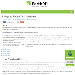 8 Ways to Reuse Your Costume
