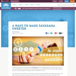 4 Ways to Make Savasana Sweeter