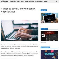 4 Ways to Save Money on Essay Help Services