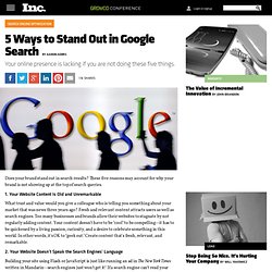 5 Ways to Stand Out in Google Search