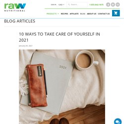 10 ways to take care of yourself in 2021