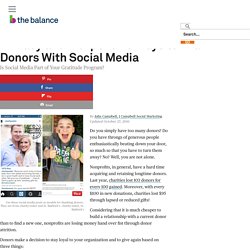 11 Ways to Thank Donors With Social Media