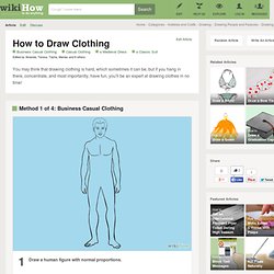 How to Draw Clothing