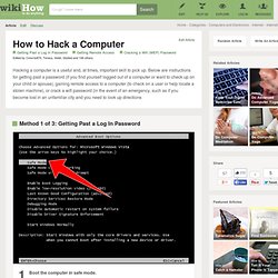 Hack a Computer