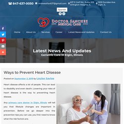 Ways to Prevent Heart Disease