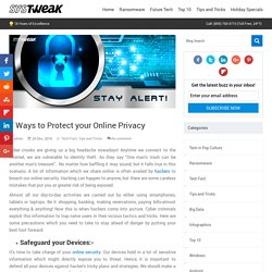 7 Ways to Protect your Online Privacy