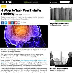 4 Ways to Train Your Brain for Positivity