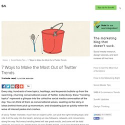 7 Ways to Make the Most Out of Twitter Trends