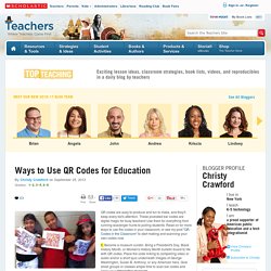 Ways to Use QR Codes for Education