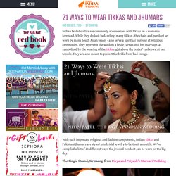 21 Ways to Wear Tikkas and Jhumars