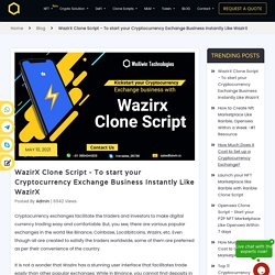 Wazirx Exchange Clone Script