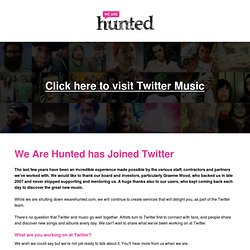 We Are Hunted - The Online Music Chart