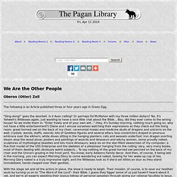 We Are the Other People