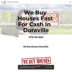 We Buy Houses - We Buy Houses Doraville GA