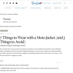 How to Wear a Moto Jacket