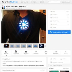 Wearable Arc Reactor by MishaT