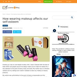 How Wearing Makeup Affects Our Self-esteem