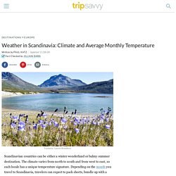 The Weather and Climate in Scandinavia