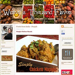 Weave a Thousand Flavors: Foods from India - Punjab