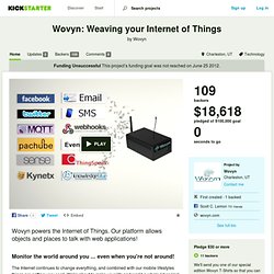 Wovyn: Weaving your Internet of Things by Wovyn