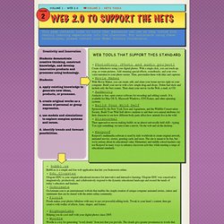 Web 2.0 to support the nets