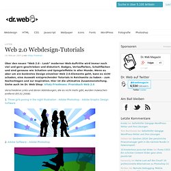 Web 2.0 Webdesign-Tutorials