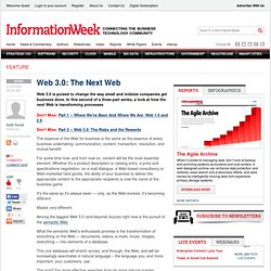Web 3.0: The Next Web