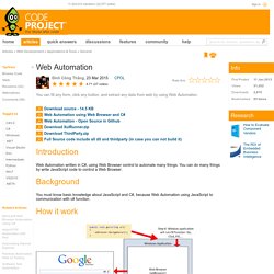 Web Automation