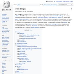 Web design - Wikipedia