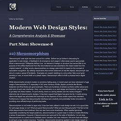 webcreationtips - Modern Web Design Styles