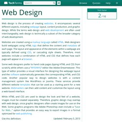 Web Design Definition