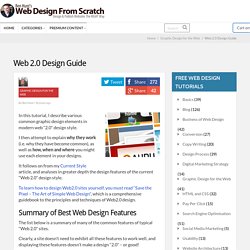 Web 2.0 how-to design style guide - Web Designers London