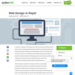 Web Design in Nepal - UltraByte