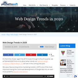 Web Design Trends in 2020