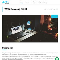APK Technosys - Web-development