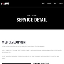 Web Development – Avaize
